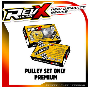 Revx Racing PREMIUM PULLEY SET FOR BEAT FI/M3/MIO125/CLICK/NMAX/AEROX.