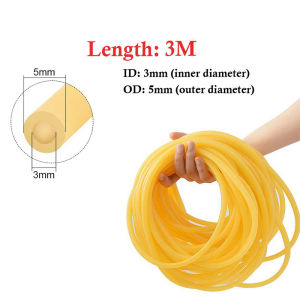 3m Natural Latex Rubber Tubing Surgical Tube High Elastic Rubber Hose to Stop Bleeding