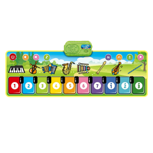 Musical Activity Rug Childrens Sensory Music Mat 8 Instrument Tones Stimulate Creativity Movement Enhances Skills
