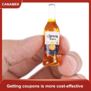 【CANAMEK 】 10Pcs 1 6 Dollhouse Miniature Resin Bottle Simulation Wine Bottle Model