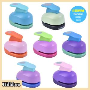 [Hilldora] Dụng cụ cắt sổ lưu niệm bằng giấy thủ công tự làm đục lỗ tròn 9 16 25mm