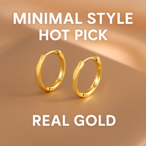 hikaw real gold masasangla 24K Saudi Gold Nasasangla pawnable 100% Original Mobius loop earrings aesthetic for women gift earrings hypoallergenic non tarnish dangling