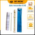 Sáo dọc recorder soprano - sáo recorder học sinh lớp 6 nốt thổi German kèn ri cooc đơ Duy Guitar Store. 
