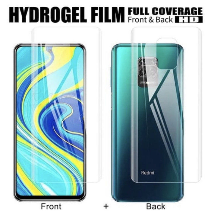 Hydrogel Screen Protector SAMSUNG A50S FULL Depan Belakang Anti