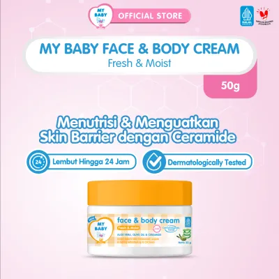 MY BABY Face & Body Cream Fresh & Moist 50 g - Exp: 07.2027