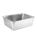 Quality Stainless Steel Cat Litter Box Extra Large Capacity Cat Toilet Litter Tandas Kucing 不锈钢猫砂盆. 