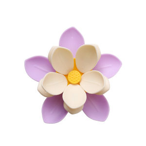 Magnetic Fridge Magnets 2 in 1 Food Sealing Clips Double-Layer Flowers