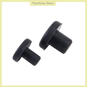 [PureZone] 10Pcs Solid Rubber Hole Caps 3-12mm High Temperature Resistance Seal Hole Plugs