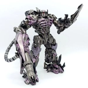 TW028‑B Shockwave Deformable Mecha Action Figure Sci‑Fi Robot With Weathered Metallic Paint Finish Multi‑Mode Conversion Collectible Toy For Mecha Hobbyists