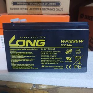 Ắc quy 12V-9Ah hãng Long WP1236W