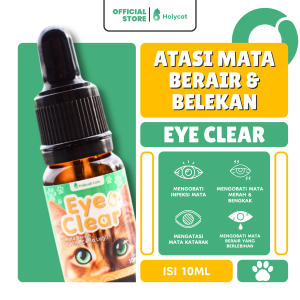 Holycatlabs Eye Clear Mata Bersih Kucing Ceria Lagi! 10ml