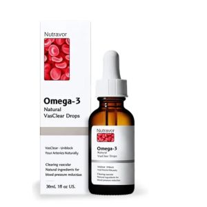 Omega-3 Natural VasClear Drops - Clearing Vascular