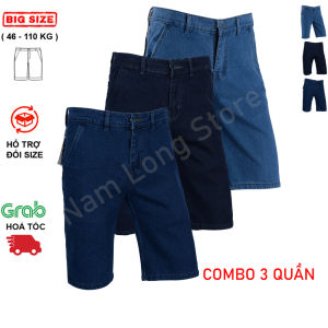 Quần Lững Nam 3 Màu Vải Co Giãn Túi Chéo COMBO 3 QUẦN Siêu Tiết Kiệm