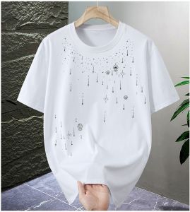 [4xl-11xl] Áo thun nam ngắn tay in họa tiết sửa chữa nhanh Kim Cương cỡ lớn 70% cỡ lỡn ngoại cỡ 180kg có thể mặc áo thun co giãn mềm mại thoải mái mùa hè mát mẻ thường ngày