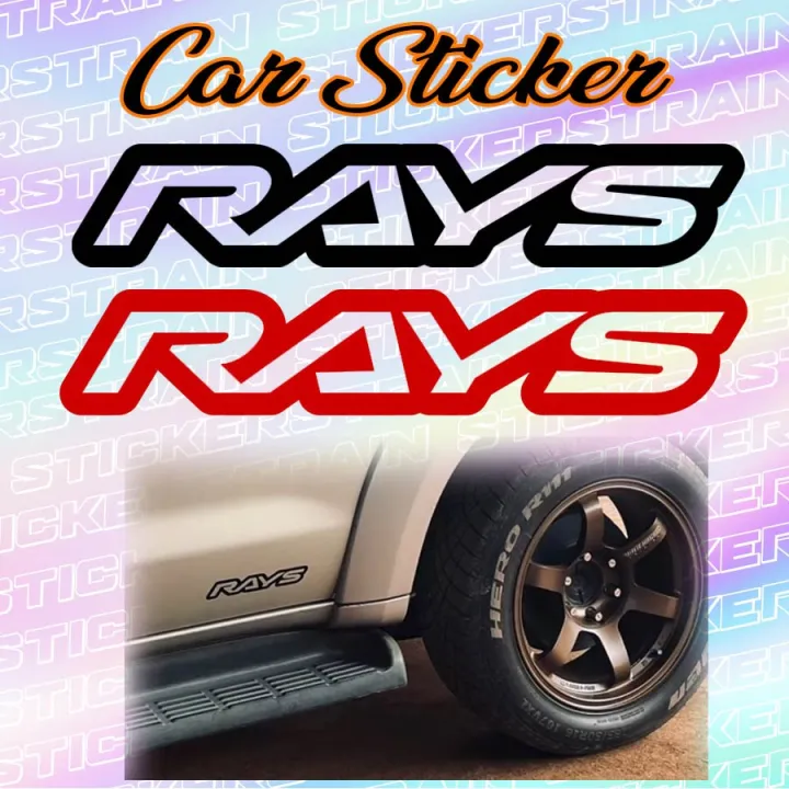 Light Rays Stickers Rays Car Sticker Vinyl Decal Waterproof Sponsor | Lazada PH