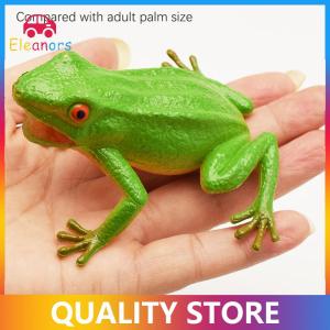 [Eleanor] Spoof Toy Simulation Frog Model Animal Toy Toad Tricky Scary Squeeze Sound Toys