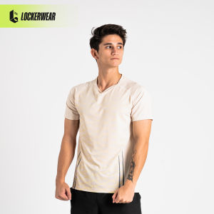 Kaos Olahraga Pria Baju Lengan Pendek Sport Short Sleeve Slim Quick Dry Fit Lari Running Gym Fitness Jogging Training