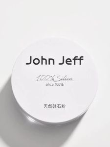 💗正品现货💗John Jeff 天然硅石粉控油散粉晚安粉定妆粉无痕蜜粉不脱妆 Natural Silicon Powder Oil Control Loose Powder Good Night Powder Fixing Powder Seamless Loose Powder No Makeup
