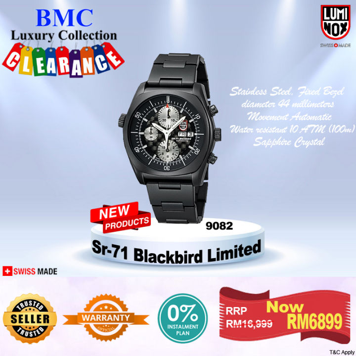 Luminox SR-71 Blackbird Automatic Chronograph Day Date Limited
