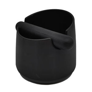 Coffee Knock Box Coffee Grounds Collector Durable Sturdy Compact Anti Slip Base Removable Knock Bar