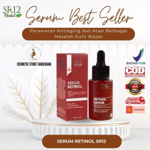 ORIGINAL !!! SERUM RETINOL/SERUM MENCERAHKAN/MELEMBABKAN/MENGATASI JERAWAT