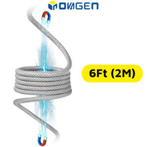 INOVAGEN Brand New Full Mag-netic Charging Cable Fast Charging CordsTangle Free Easy to coilUp to 240W Super Fast Charging Cable