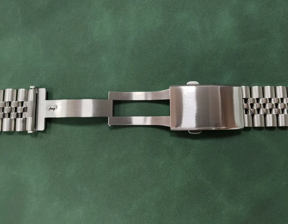 Solid Buckle Jubilee Watch Strap for Seiko 316L Stainless Steel