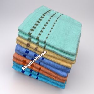 Khăn tắm khăn quấn bé sơ sinh 100% Cotton mềm mại thấm hút Hàng công ty  phong phú sản xuất kích thước 50x100Cm và 60x120cm