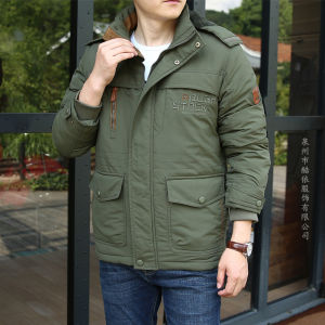 Lesvago 2023 Áo Khoác Mùa Đông Áo Khoác Parka Dày Cho Nam Áo Khoác Lót Lông Cừu Áo Khoác Ngoài Ấm Có Mũ Cổ Lông Mới Áo Khoác Ngoài Chống Gió Nhiều Túi Cho Nam