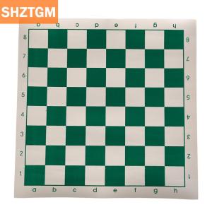 [COD] SHZTGM 42ซม.x 42ซม.กระดานหมากรุกสำหรับเด็กเกมการศึกษาสีเขียวและสีขาว