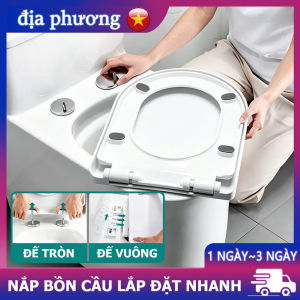 Nắp Bồn Cầu Loại U V O Nắp Đậy Toilet Rơi Êm Giảm Chấn Không Tiếng Ồn Bệ Ngồi Bồn Cầu Dày Dặn Chịu Lực Tốt Phụ Kiện Thay Thế Phòng Tắm Chống Vàng Ố Dễ Dàng Vệ Sinh Thiết Kế Mở Rộng Tiêu Chuẩn Phù Hợp Nhiều Kiểu Dáng Dễ Cài Đặt Tại Nhà