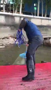 (Variety Vault) 0-foot Fishing Net Hand Casting Net Frisbee Fishing Net Cast Net Fish Trap Fish Net 4-foot Slave Net