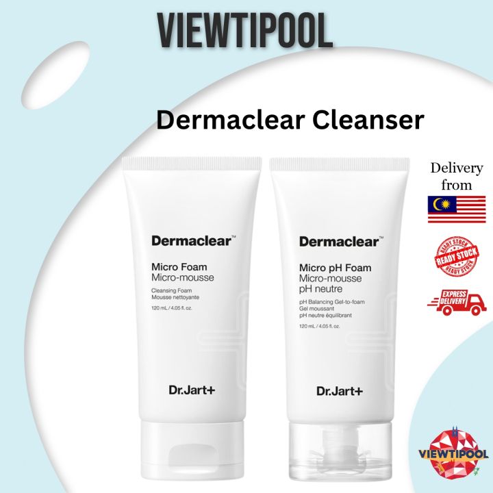 [Dr.Jart+] Dermaclear Micro Foam 120ml / Micro pH Foam 120ml | Lazada