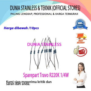 Sparepart travo R 220K 1/4 W