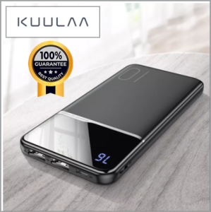 10000mAh Power Bank Portable Charging PowerBank 10000 mAh USB PoverBank External Battery Charger-White color