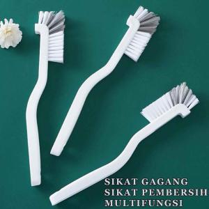 Sikat Botol / Sikat Gelas / Sikat Brush Dapur Kamar Mandi Sudut Lengkung Multifungsi DMO J45