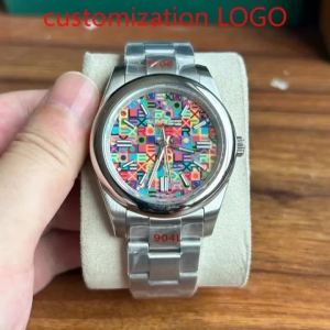 2026 31mm/36mm/40mm Colourful Luxury Automatic Movement 904L Fit Dial Sapphire Glass Watch for Man Woman