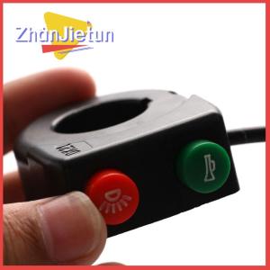 zhanjietun Ebike công tắc còi và đèn có thể điều khiển Đèn Pha Phụ kiện bật tắt đèn sau
