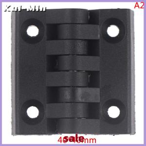 Kui-Min 1PCS Small Hinges Black Mini Plastic Door Bearing Butt Cabinet ABS Hinge