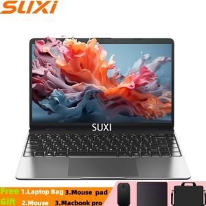 SUXI MeBook X Laptop for kids 14.1" IPS screen Win11 Intel Celeron N4000 8GB RAM+256/512GB SSD 1.2KG 2.4G/5G WiFi