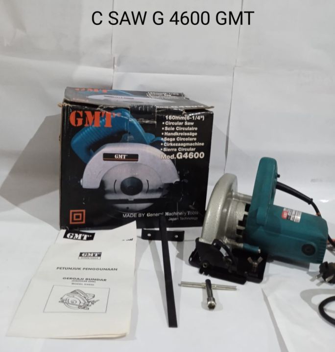 GMT Circular Saw gergaji Kayu Inch G4600 GMT Gergaji Kayu Untuk