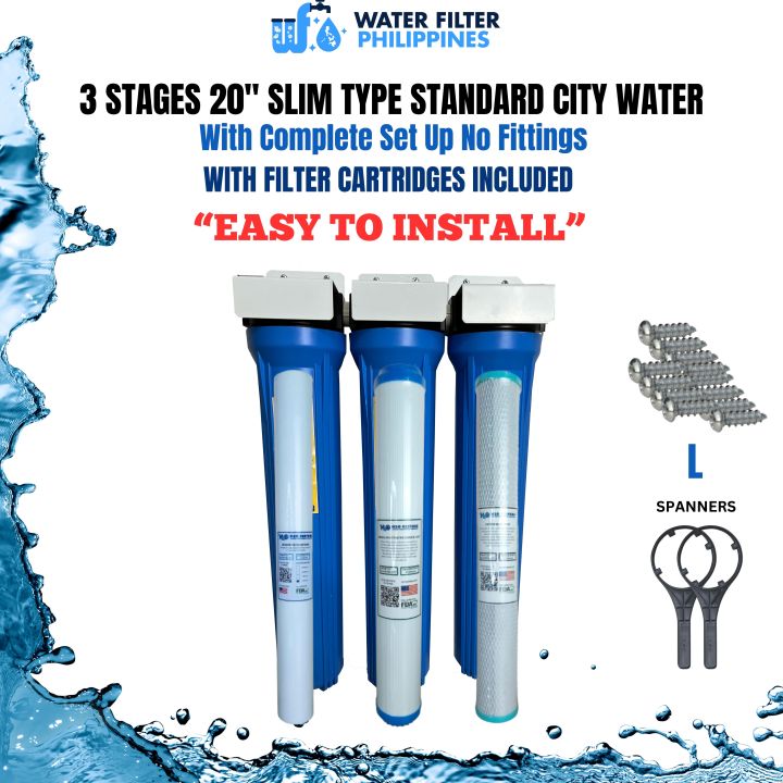 Water Filtration System 3 Stages 20