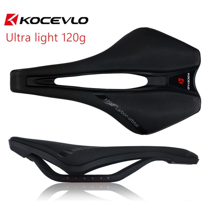 Ergonomic Carbon Fiber & Leather Bicycle Saddle – Lightweight MTB Road Bike Seat