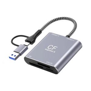 CFE Type B Reader Memory Reader USB 3.2 Gen 2 10Gbps Support for Laptop Mobile Phone Tablets Accessories