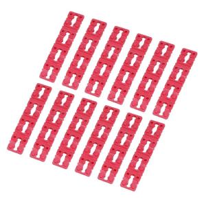 48pcs PVC Outlet Spacers Insulated Socket Shims Strong & Easy to Install Spacers set for Secure Electrical Connection