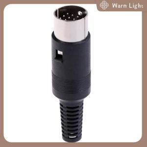 Warm Light Din plug 13 pin male inline audio adapter connector for st kenwood icom