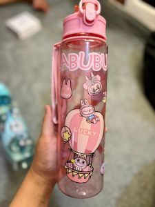 Botol Minum Anak Smigle Colorful Karakter 700ml / Botol Minum Space Astronot 650ml