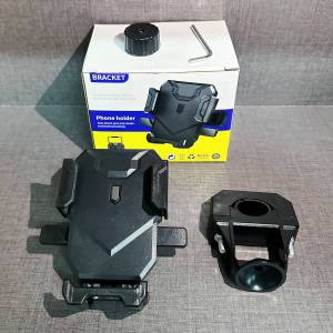 ที่จับมือถือมอเตอร์ใซค์ ที่จับโทรศัพท์ แบบอลูมิเนียมแบบแข็งแรงทนทานต่อสภาพถนน เหมาะสำหรับ มอเตอร์ใซค์ทุกชนิดทุกอาชีพ