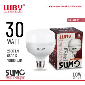 Bohlam Lampu LED Luby Sumo 30 Watt Cahaya Putih Low Voltage T-Bulb SNI