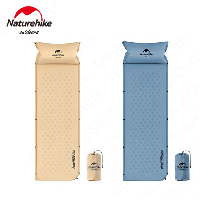 Naturehike Outdoor Sleeping Mat With Pillow Inflatable Tent Sleeping